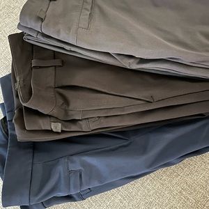 Three Lululemon Warpstreme ABC Trouser Slim Fit
31” x 32”